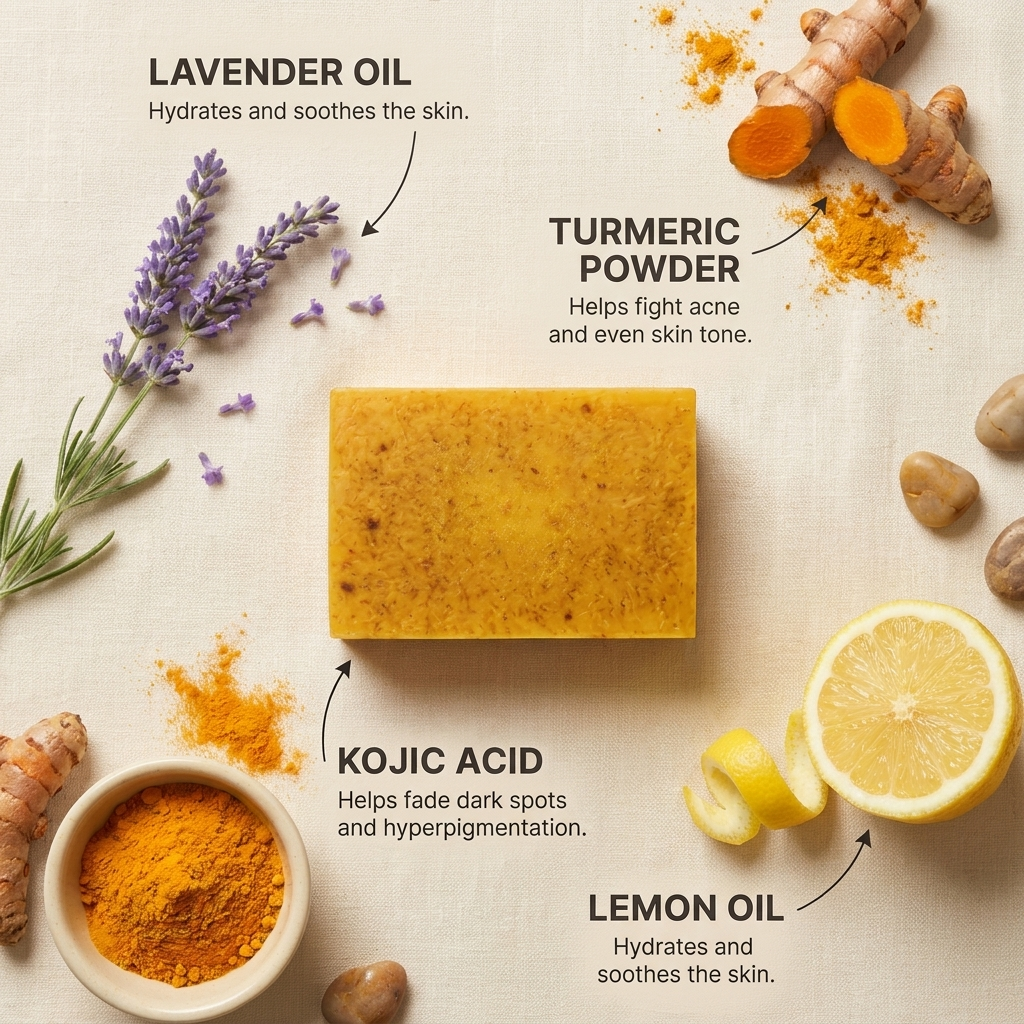Turmeric Brightening Soap Bar